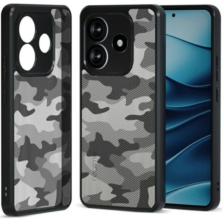 Защитный чехол IBMRS Military для Xiaomi Redmi Note 14 5G - Artistic Camouflage: фото 1 из 8