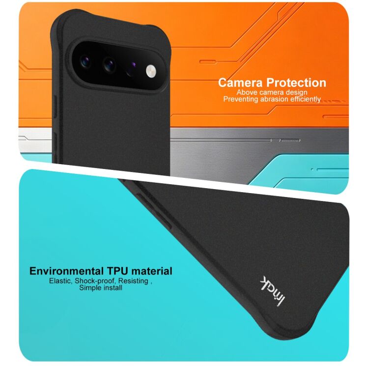 Защитный чехол IMAK Airbag Sand Case для Google Pixel 11 Pro XL - Black: фото 7 из 8