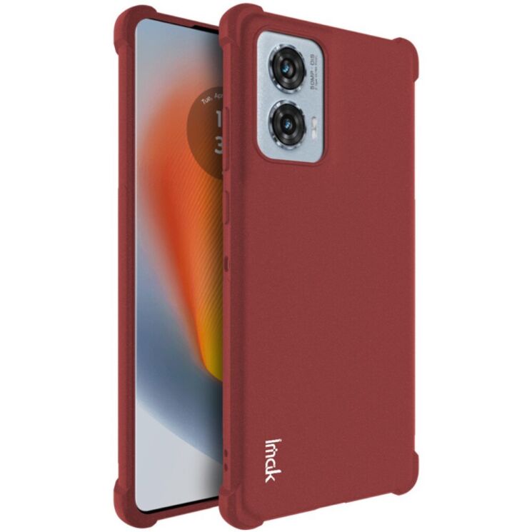 Защитный чехол IMAK Airbag Sand Case для Motorola Edge 50 Fusion - Red: фото 1 из 9