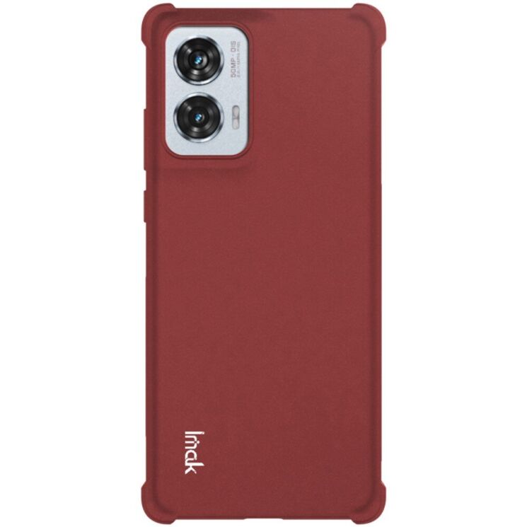 Защитный чехол IMAK Airbag Sand Case для Motorola Edge 50 Fusion - Red: фото 2 из 9
