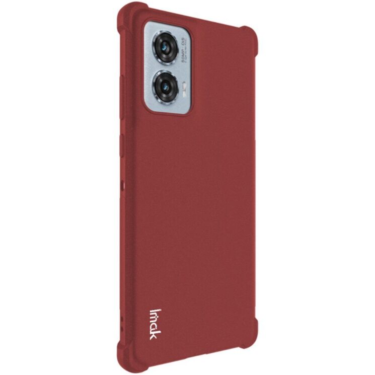 Защитный чехол IMAK Airbag Sand Case для Motorola Edge 50 Fusion - Red: фото 3 из 9