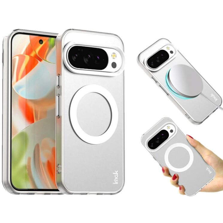 Захисний чохол IMAK Candy Series Magnetic для Google Pixel 10 Pro XL - White: фото 2 з 9