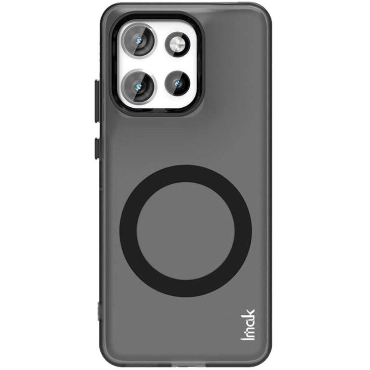 Защитный чехол IMAK Candy Series Magnetic для Motorola Edge 50 Neo - Black: фото 2 из 9