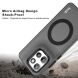 Защитный чехол IMAK Candy Series Magnetic для Motorola Edge 50 Neo - Black (367151B). Фото 5 из 9