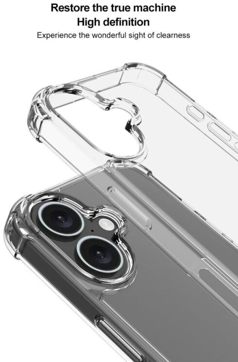 Защитный чехол IMAK Space Shield для OnePlus Nord 4 - Transparent: фото 7 из 9
