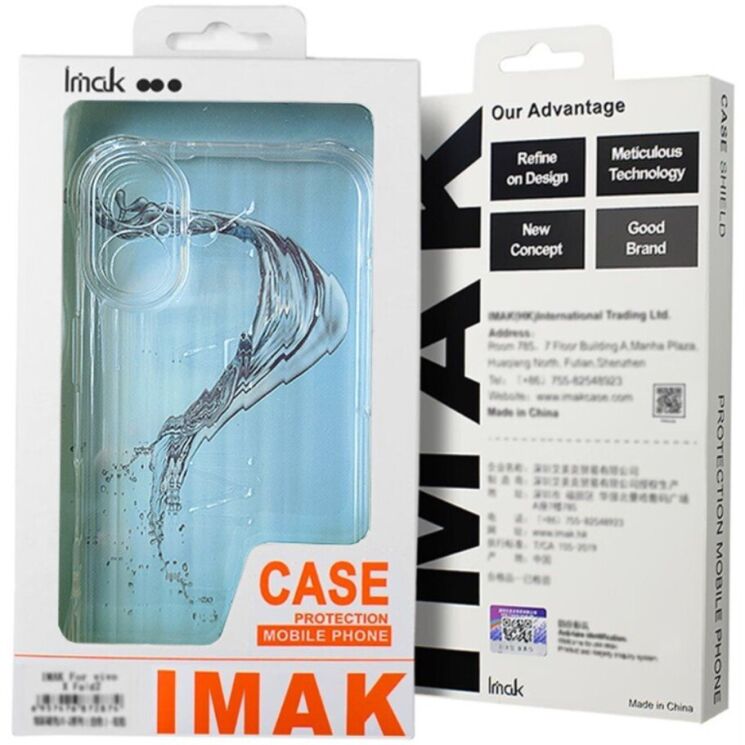 Защитный чехол IMAK Space Shield для OnePlus Nord 4 - Transparent: фото 4 из 9
