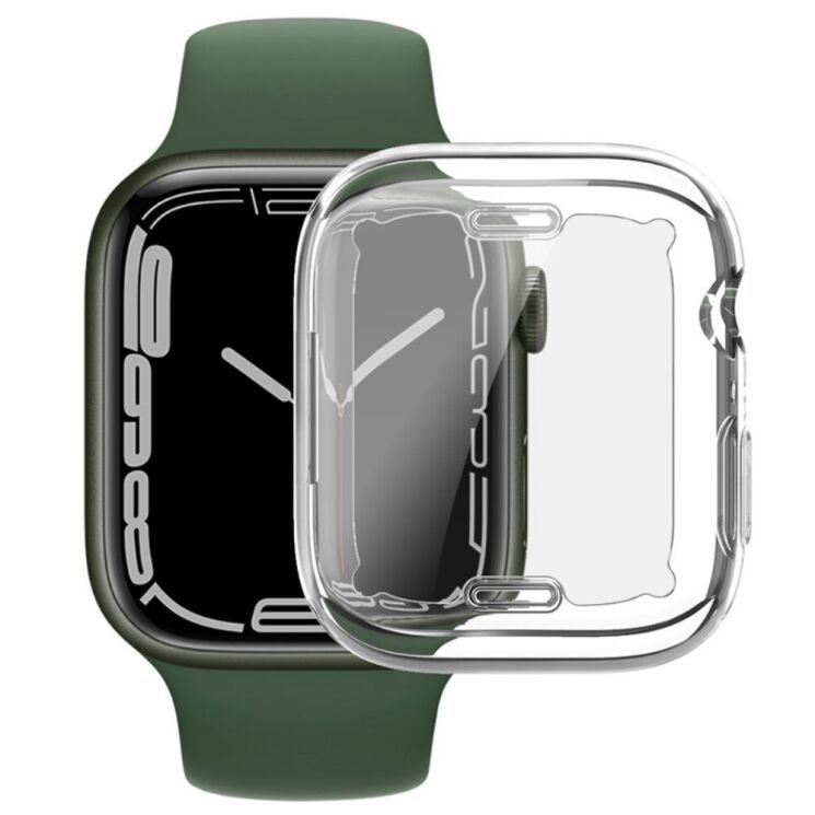 Захисний чохол IMAK UX-3 Series для Apple Watch 41 mm (7 / 8 / 9 Series) - Transparent: фото 2 з 12
