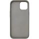 Захисний чохол Just Must Silicone Case with MagSafe для iPhone 15 (6973297908943) - Grey (371549H). Фото 2 з 3