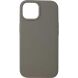 Захисний чохол Just Must Silicone Case with MagSafe для iPhone 15 (6973297908943) - Grey (371549H). Фото 1 з 3