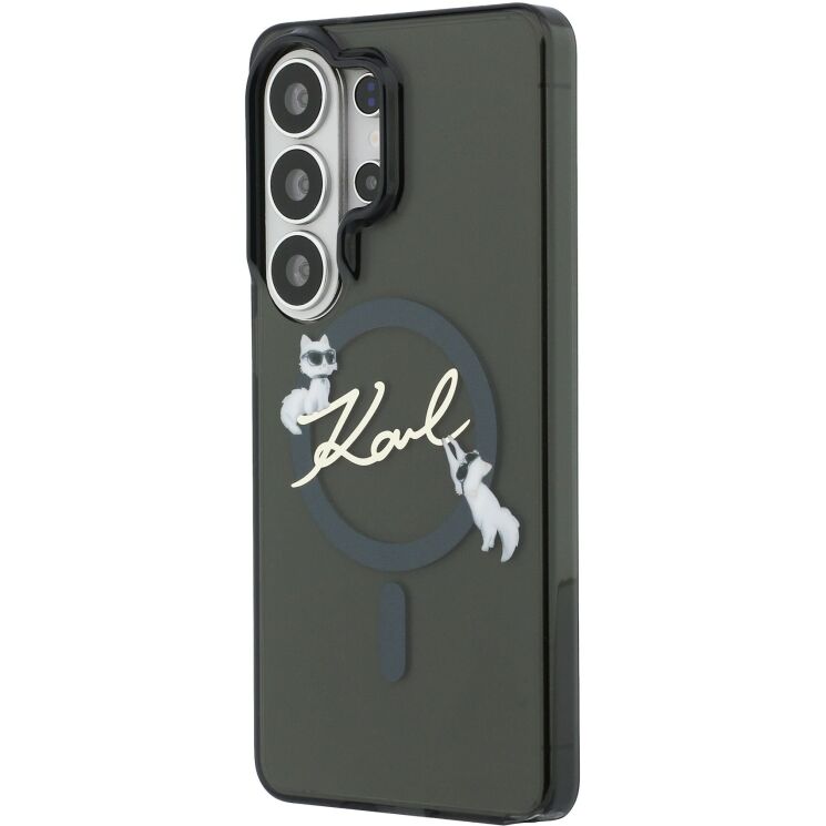 Защитный чехол Karl Lagerfeld IML Choupettes Karl Script Logo MagSafe для Samsung Galaxy S26 Ultra (KLHMS26L5HKSCAK) - Black (408566B) Защитный чехол Karl Lagerfeld IML Choupettes Karl Script Logo MagSafe для Samsung Galaxy S26 Ultra (KLHMS26L5HKSCAK) - Black: фото 2 из 8