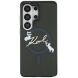 Защитный чехол Karl Lagerfeld IML Choupettes Karl Script Logo MagSafe для Samsung Galaxy S26 Ultra (KLHMS26L5HKSCAK) - Black (408566B). Фото 3 из 8