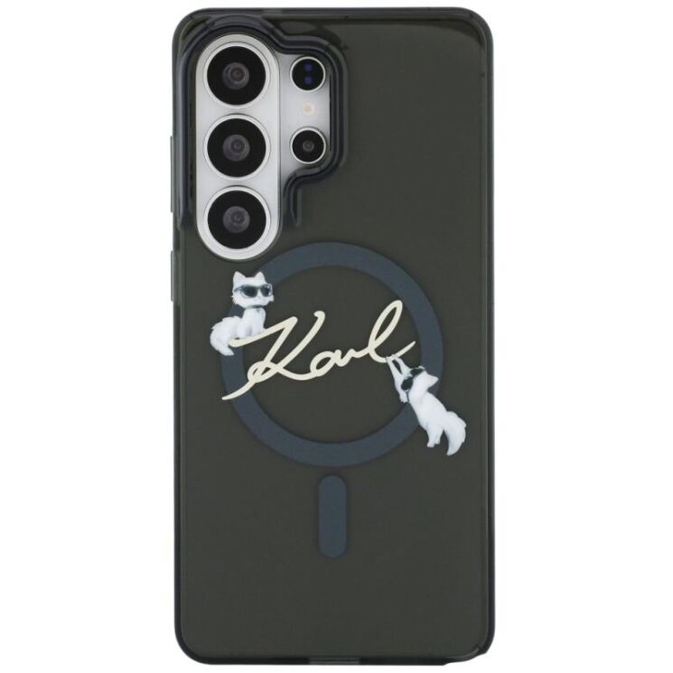 Защитный чехол Karl Lagerfeld IML Choupettes Karl Script Logo MagSafe для Samsung Galaxy S26 Ultra (KLHMS26L5HKSCAK) - Black (408566B) Защитный чехол Karl Lagerfeld IML Choupettes Karl Script Logo MagSafe для Samsung Galaxy S26 Ultra (KLHMS26L5HKSCAK) - Black: фото 3 из 8