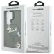 Защитный чехол Karl Lagerfeld IML Choupettes Karl Script Logo MagSafe для Samsung Galaxy S26 Ultra (KLHMS26L5HKSCAK) - Black (408566B). Фото 8 из 8