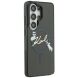 Защитный чехол Karl Lagerfeld IML Choupettes Karl Script Logo MagSafe для Samsung Galaxy S26 Ultra (KLHMS26L5HKSCAK) - Black (408566B). Фото 4 из 8