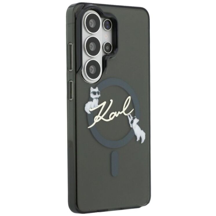 Защитный чехол Karl Lagerfeld IML Choupettes Karl Script Logo MagSafe для Samsung Galaxy S26 Ultra (KLHMS26L5HKSCAK) - Black (408566B) Защитный чехол Karl Lagerfeld IML Choupettes Karl Script Logo MagSafe для Samsung Galaxy S26 Ultra (KLHMS26L5HKSCAK) - Black: фото 4 из 8