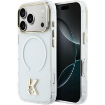 Захисний чохол Karl Lagerfeld IML K Head Logo MagSafe для iPhone 17 Pro (KLHMP17L5HTMKHDH) - Transparent: фото 1 з 6