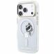 Захисний чохол Karl Lagerfeld Peekaboo Logo MagSafe для iPhone 18 Pro / 17 Pro (KLHMP18L6HCPSCT) - Transparent (423742T). Фото 4 з 7