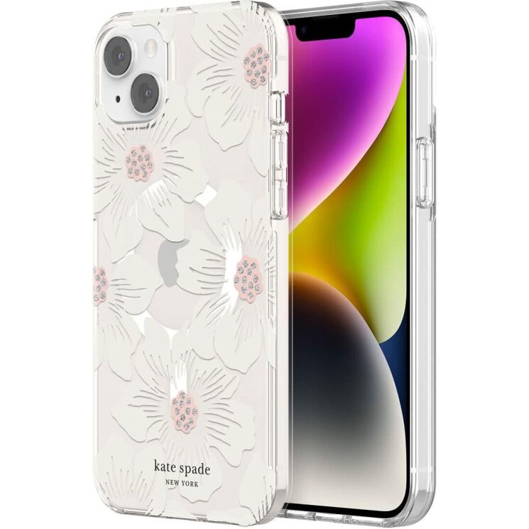 Защитный чехол Kate Spade NY Protective Hardshell Magsafe для Apple iPhone 14 Plus - Dreamy Floral: фото 1 из 6