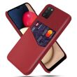Защитный чехол KSQ Business Pocket для Samsung Galaxy A02s (A025) - Red (230174R)