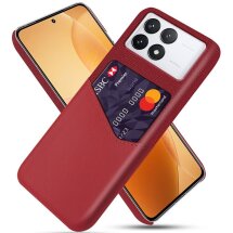 Защитный чехол KSQ Business Pocket для Xiaomi Poco F6 Pro - Red: фото 1 из 4