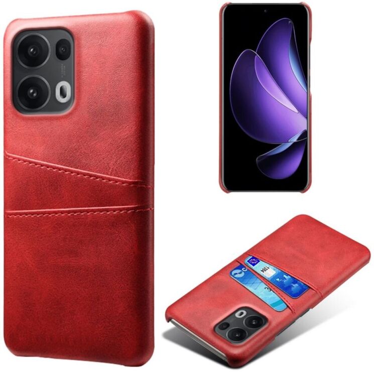 Захисний чохол KSQ Pocket Case для OPPO Reno 13 Pro 5G - Red: фото 1 з 5