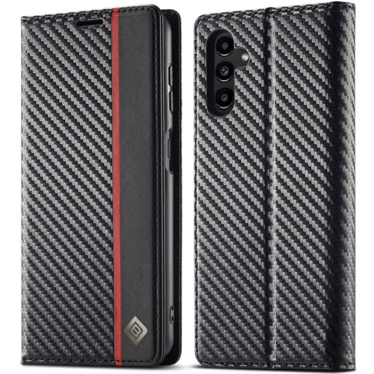 Защитный чехол LC.IMEEKE Carbon Fiber для Samsung Galaxy A56 (A566) - Vertical Stripe: фото 1 из 12