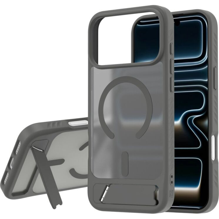 Захисний чохол LEREACH Le-Chic Series для iPhone 18 Pro Max / 17 Pro Max - Grey (423852H) Захисний чохол LEREACH Le-Chic Series для iPhone 18 Pro Max / 17 Pro Max - Grey: фото 1 з 18