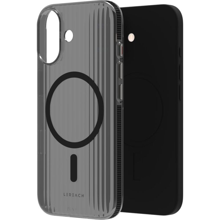 Защитный чехол LEREACH TOC Magnetic для iPhone 17 - Black: фото 1 из 14