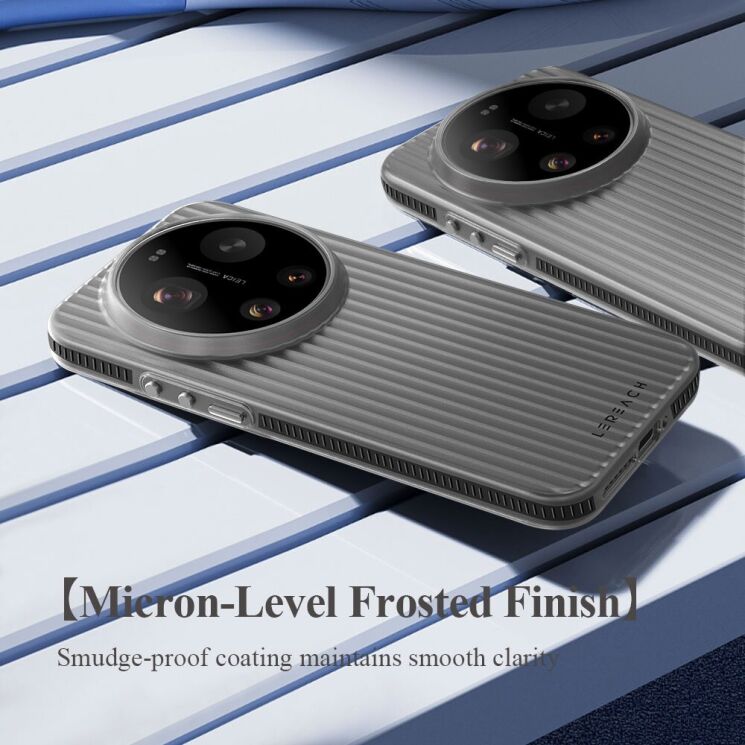 Защитный чехол LEREACH TOC Series для Xiaomi 17 Ultra - Black: фото 5 из 10