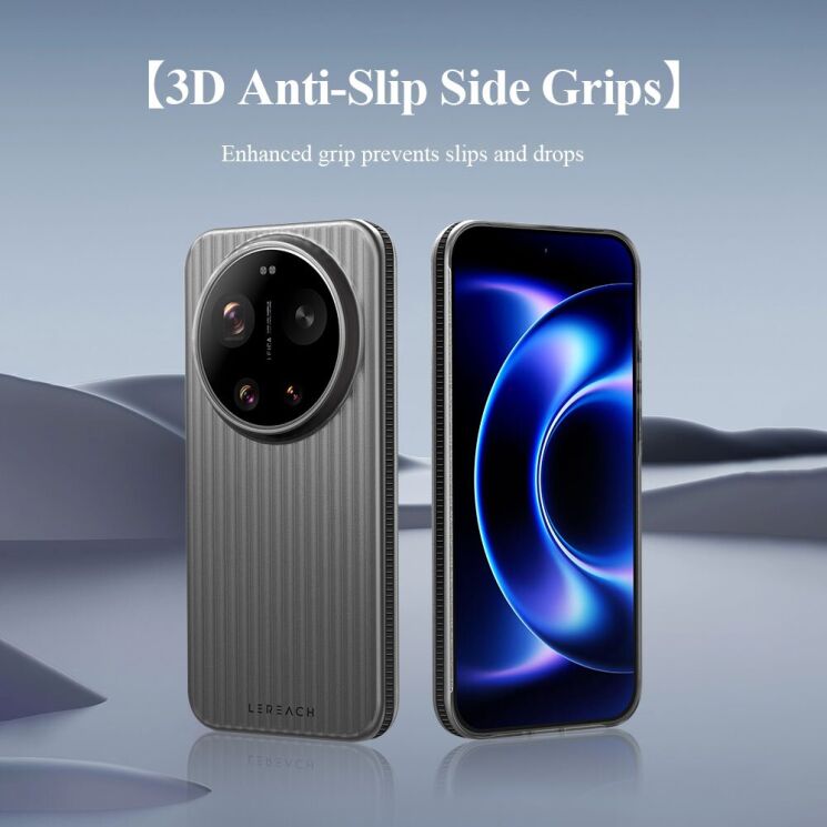 Защитный чехол LEREACH TOC Series для Xiaomi 17 Ultra - Black: фото 7 из 10