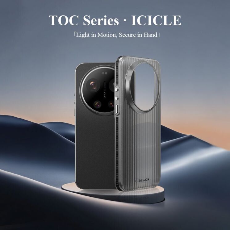 Защитный чехол LEREACH TOC Series для Xiaomi 17 Ultra - Black: фото 4 из 10