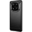 Защитный чехол MOFI Carbon Fiber для Xiaomi Redmi Note 14 Pro Plus - Black (373209B)