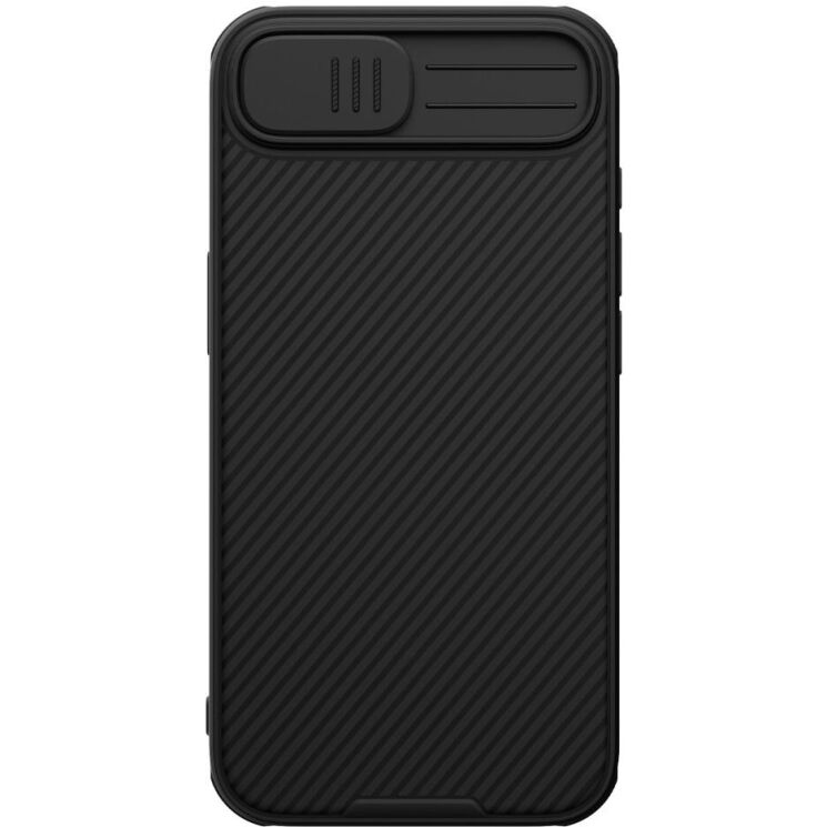 Защитный чехол NILLKIN CamShield Pro Magnetic для Apple iPhone 16e - Black: фото 1 из 11