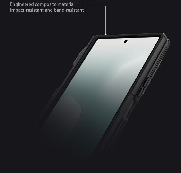 Захисний чохол NILLKIN CamShield Prop Magnetic (Clear Version) (FF) для Samsung Galaxy Fold 7 - Black: фото 11 з 19