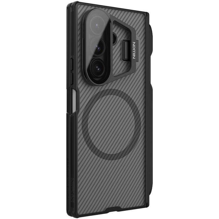 Захисний чохол NILLKIN CamShield Prop Magnetic (Clear Version) (FF) для Samsung Galaxy Fold 7 - Black: фото 4 з 19