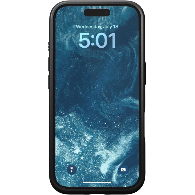 Защитный чехол Nomad Modern Leather Case для Apple iPhone 16 (NM01851585) - Black: фото 5 из 12