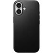 Защитный чехол Nomad Modern Leather Case для Apple iPhone 16 (NM01851585) - Black (366461B)