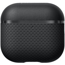 Захисний чохол Pitaka Aramid Fiber Case для Apple AirPods 4 (APM2404) - Black / Grey (Twill): фото 1 з 9