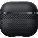 Захисний чохол Pitaka Aramid Fiber Case для Apple AirPods 4 (APM2404) - Black / Grey (Twill) (364452B). Фото 1 з 9