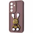 Защитный чехол Pretty Things Case для Samsung Galaxy S25 Plus (S936) - Brown / Rabbit (376037H)