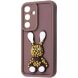 Защитный чехол Pretty Things Case для Samsung Galaxy S25 Plus (S936) - Brown / Rabbit (376037H). Фото 1 из 6