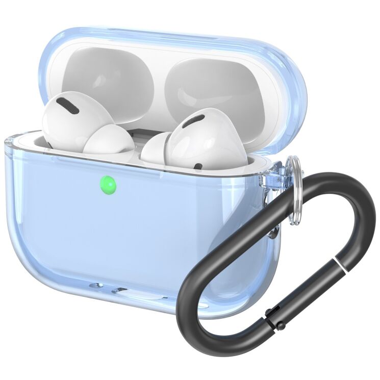 Защитный чехол Reframe Air Series для Apple AirPods Pro 3 - Transparent Blue (390133L) Защитный чехол Reframe Air Series для Apple AirPods Pro 3 - Transparent Blue: фото 4 из 4