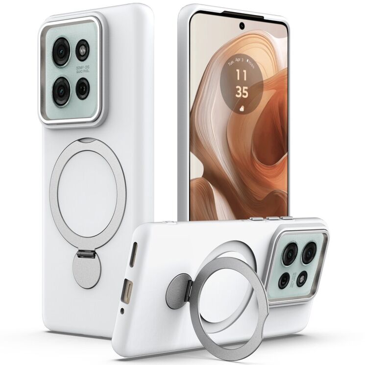 Захисний чохол Reframe Draco Casе для Motorola Moto G75 - White: фото 1 з 8