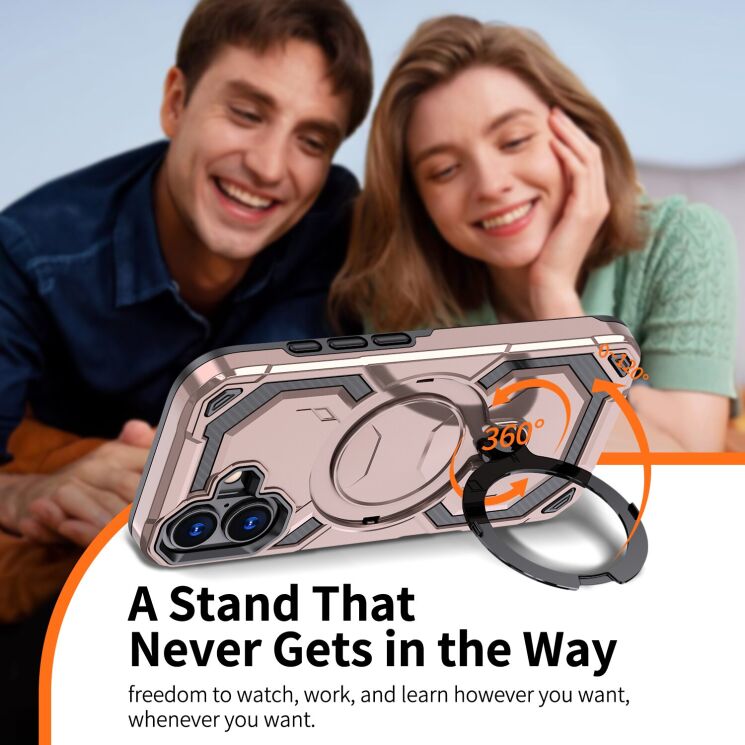 Защитный чехол Reframe Hybrid Magnetic для iPhone 17 - Red: фото 2 из 7