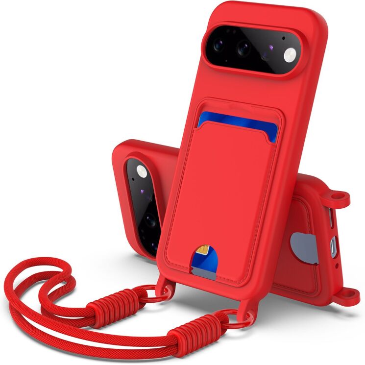 Захисний чохол Reframe Silicone Holder для Google Pixel 11 Pro - Red: фото 1 з 8