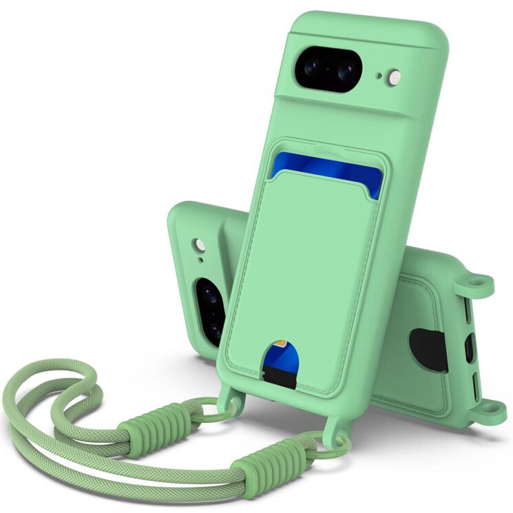 Захисний чохол Reframe Silicone Holder для Google Pixel 8 - Green: фото 1 з 8