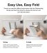 Захисний чохол Ringke Fusion Combo with Stand Clear для Samsung Galaxy Tab S8 Ultra (T900/T906) 8809881260228 - Clear (295932С). Фото 6 з 8