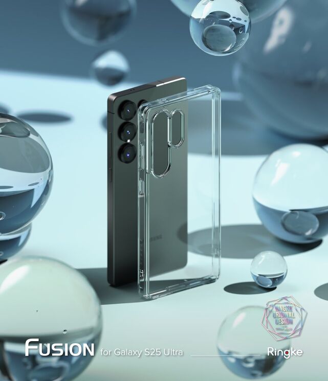 Защитный чехол Ringke Fusion для Samsung Galaxy S25 Ultra (S938) 8800274968899 - Clear: фото 2 из 12