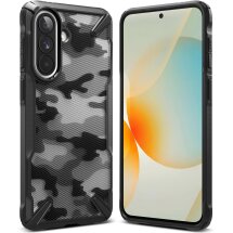 Защитный чехол Ringke Fusion X для Samsung Galaxy A57 (A576) 8800328818071 - Camo Black: фото 1 из 15