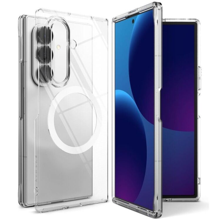 Защитный чехол Ringke Slim Magnetic для Samsung Galaxy Fold 8 Ultra (8800380460485) - Clear: фото 1 из 9